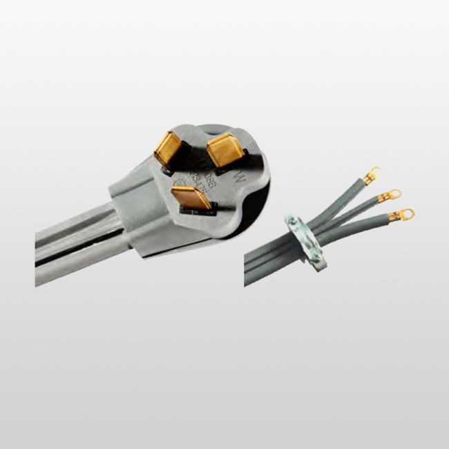LA008B Cordon de cuisinière 50A 125V/250V~