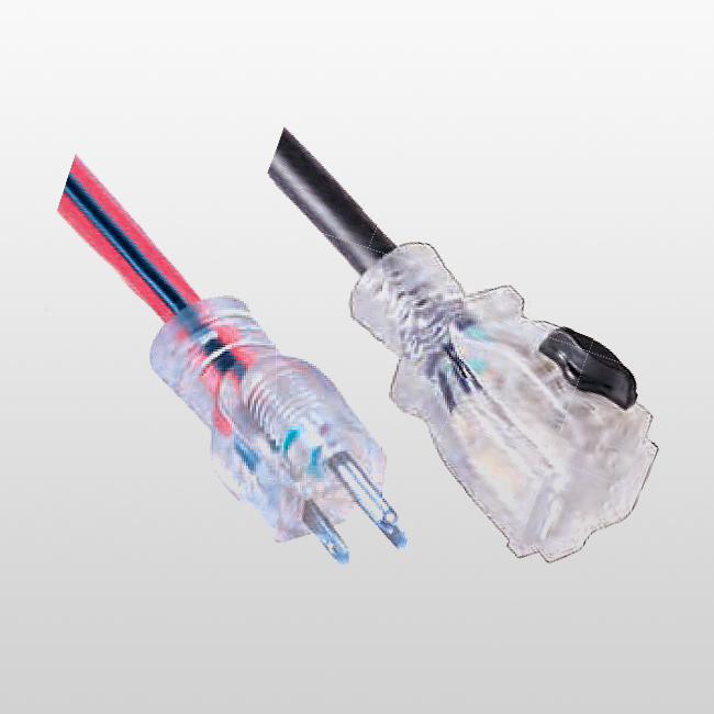LA004I/LA005ZA Rallonge à 3 conducteurs à prise unique avec verrouillage de mise à la terre 5-15 125 V