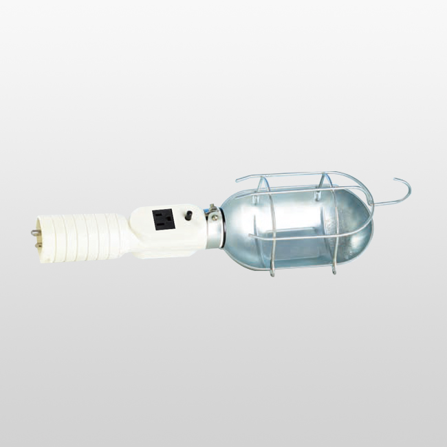 Lampes de travail LHU03ZT avec interrupteur et prise.