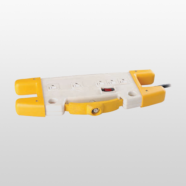 Prise d'alimentation déplaçable LPU3+2J avec fonction d'enlacage du cordon Câble Twister
