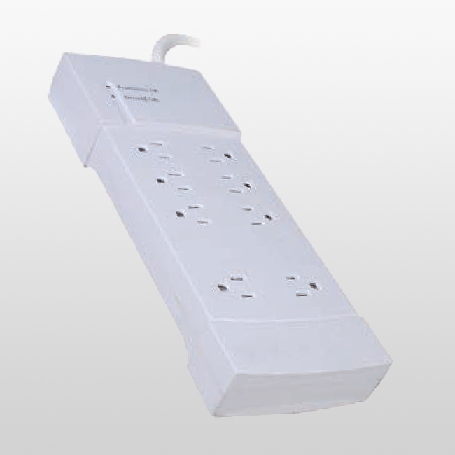 Prise d'alimentation pour appareils électroniques domestiques LPU6+2S, 8 prises