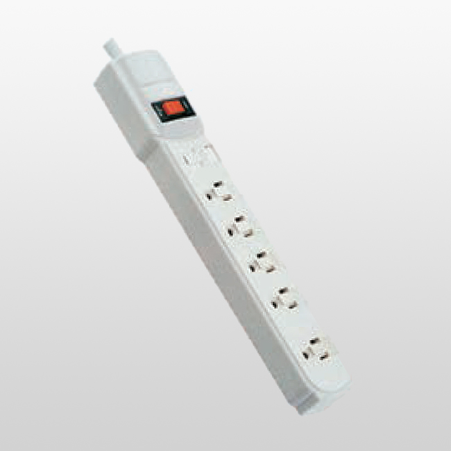 LPU6BS Super protecteur pour appareils électroniques domestiques à 6 prises
