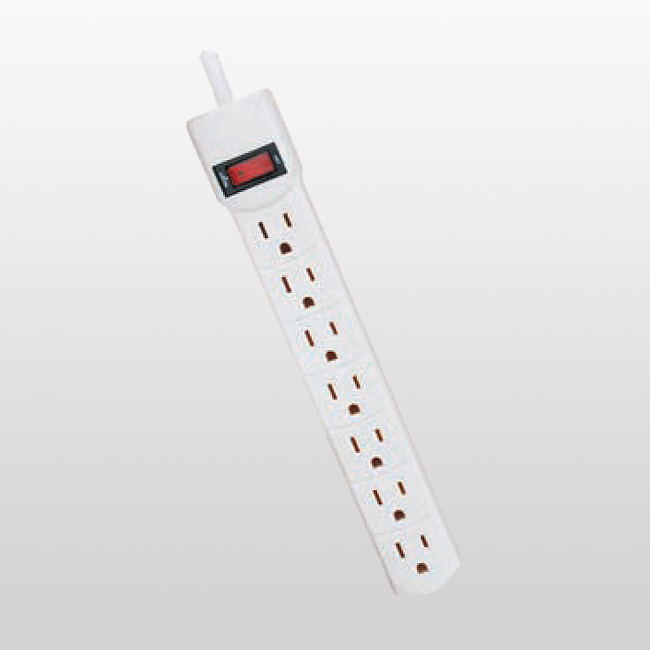 LPU7C Robinet Powen pour appareils électroniques domestiques à 7 prises