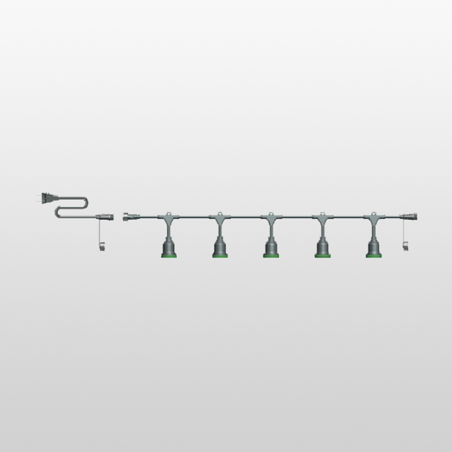 LSG-24IP Classe II IP44 Max. Lampe 24*15W Max.15W type A ou type S